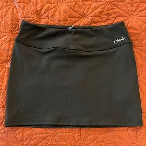 Black Mini Skirt Low Rise